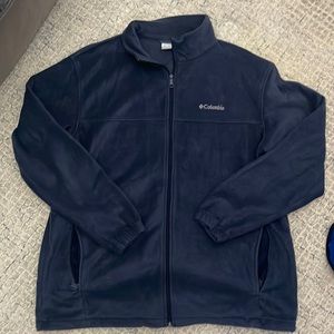 Mens Columbia fleece jacket